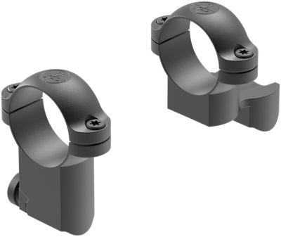 Leupold Ringmounts for Ruger M77, 1 in. Tube, Super High, 3/8 in./11mm/13mm Dovetail, Extended, Matte Black, Steel