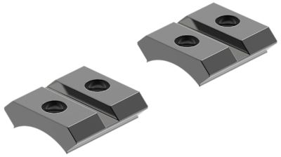 Leupold QRW Cross-Slot Base Set for Remington 541, Black Gloss