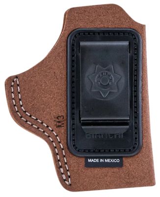 Bianchi 6C IWB Holster for 2 in. Barrels/Ruger/Colt Charter Arms, Right Hand, Tan, Leather