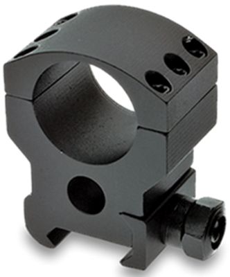 Burris Xtreme Tactical Rings, 30mm Tube, High, Picatinny/Weaver, Matte Black, Aluminum