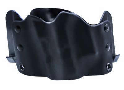 Stealth Operator Compact Clip OWB Holster for Springfield XD/Glock (Except 42)/Taurus 24/7, Black, Polymer, Belt Clip, Left Hand