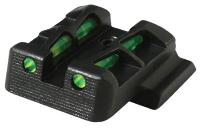 HiViz LiteWave Green Fiber-Optic Rear Sight, Fits S&W M&P Shield