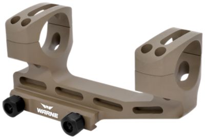 Warne X-SKEL Scope Mount/Ring Combo, Flat Dark Earth, Cerakote, 30mm, SHXSKEL30DE