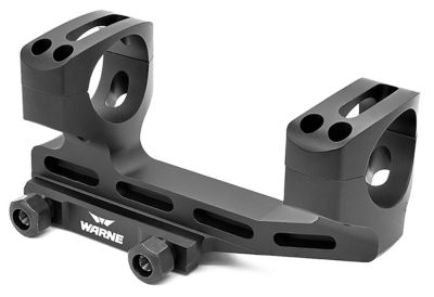 Warne X-SKEL Scope Mount/Ring Combo, Black Anodized, 30mm