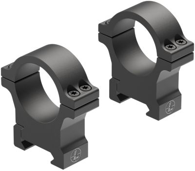 Leupold Open Range Cross-Slot Rings, 30mm Tube, High, Picatinny/Weaver, Matte Black