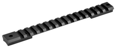 Warne Tactical Picatinny Rail for Remington 700/Bergara B-14/Christensen Arms/Mauser Model 18/Sauer 100/101, Black, Steel