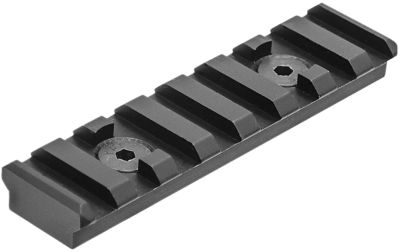 Leapers 8-Slot M-LOK Rail Section, Black