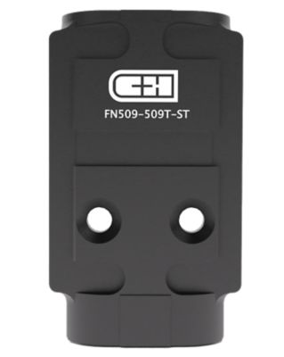 C&H Precision Adapter Plate for FN 509/510/F 545 Holosun 509T, Black, Steel