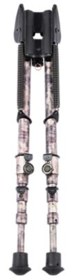 Harris Bipods 13.5 in. to 27 in. Steel/Aluminum Non-Swivel Shooting Bipod for Swivel Studs, Kryptek Highlander