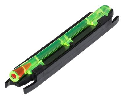 HiViz M-Series Magnetic Front Sight for Beretta/Browning/Mossberg/Winchester, Black, Green with Red Center Fiber Optic