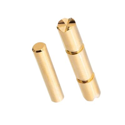 Tyrant CNC Diamond Cut Takedown Pins for Glock Gen5 Handgun, Gold, Stainless Steel