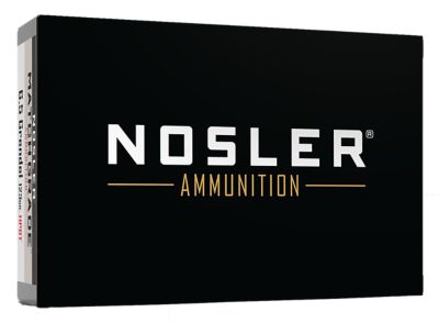 Nosler Match Grade 6.5 Grendel 123-Grain Custom Competition Hollow Point Boat Tail Rifle Ammunition, 20 Rounds