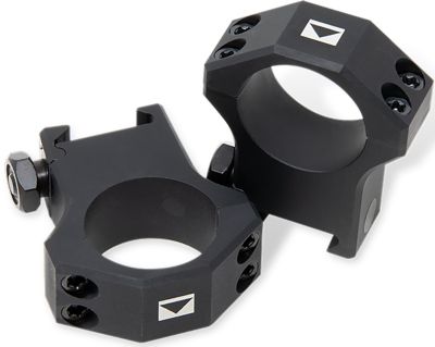 Steiner T-Series Rings, 34mm Tube, Medium, Picatinny Rail, Matte Black, Aluminum