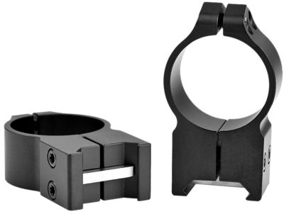 Warne Maxima Vertical Rings, 30mm Tube, Extra High, 0 MOA, Picatinny/Weaver, Matte Black, Steel