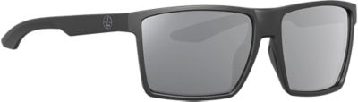 Leupold Adult Desoto Polycarbonate Performance Eyewear, Shadow Gray Flash/Matte Black