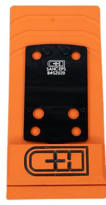 C&H Precision Adapter Plate for Springfield Hellcat, Black Anodized, Holosun EPS/RMSc Footprint