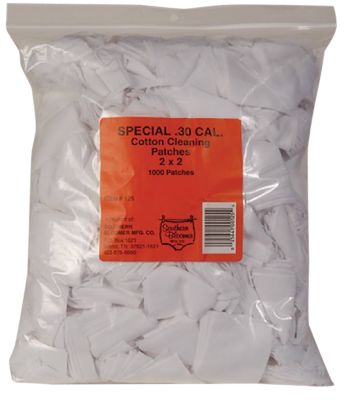 Southern Bloomer .30 Caliber Cotton Cleaning Patches, 1,000 pc.