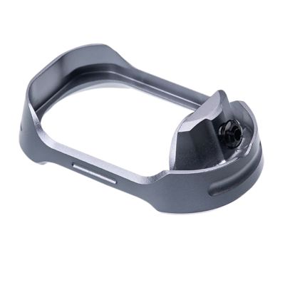 Tyrant CNC Magwell for Glock 17 Gen 5, Gray, Aluminum
