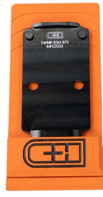 C&H Precision S&W M2.0 C.O.R.E. Optics Plate, Black, Anodized, Trijicon/Holosun Pattern Footprint