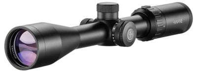 Hawke Sports Optics 3-9x 40mm Vantage IR Rifle Scope, 1 in. Tube, Illuminated Red/Green 30/30 Centre Cross Reticle, Black