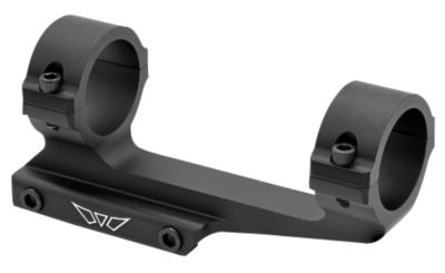 Warne MSR Scope Mount/Ring Combo, Matte Black, Aluminum, 1 in. Tube Picatinny Rail Mount, Ultra High Rings