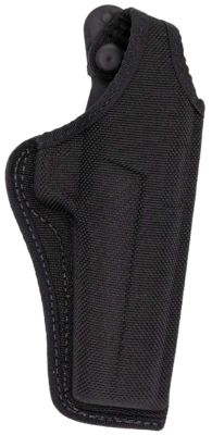 Bianchi 7001 Thumbsnap OWB Holster for Glock 19/Springfield XD/Sig P228, 4 in. Barrel, Right Hand, Black, AccuMold, Size 11