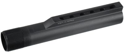 UTG Pro Receiver Extension Tube for Mil-Spec AR-15, 6 Position, Black, Hardcoat Anodized, Aluminum