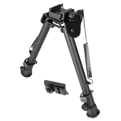 UTG 8 to 12.4 in. Tactical OP Bipod, Black, Metal Quick Detach