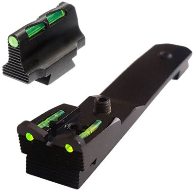 HiViz LiteWave for Henry Rifle, Green/Red/White Front Green/Red Rear