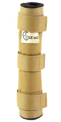 Cole-tac Metal Python Suppressor Cover, 7.50 in. Long, Coyote Brown