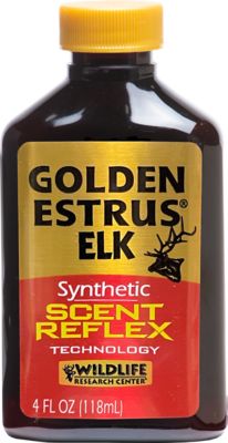 Wildlife Research Center 4 oz. Golden Estrus Elk Synthetic Deer Attractant with Scent Reflex Technology