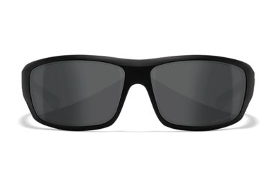 Wiley X Adult Omega Polycarbonate Shooting Glasses, M/L, Gray/Matte Black