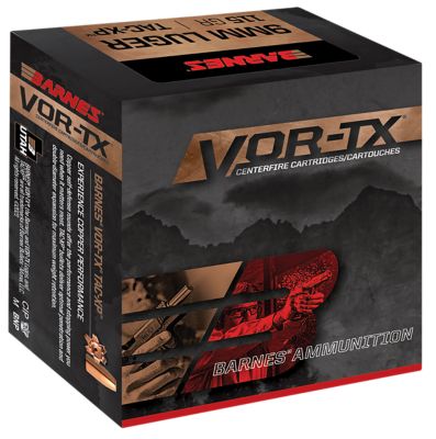 Barnes Bullets VOR-TX 10mm Auto 155-Grain Barnes VOR-TX XPB Handgun Ammunition, 20 Rounds