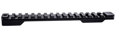 Weatherby Picatinny Rail for Weatherby Mark V Magnum, Black, Hardcoat Anodized Alloy, 9-Lug Action