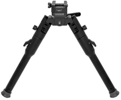 Warne 6.5 to 11.15 in. Lite Skyline Shooting Bipod for Picatinny, Matte Black