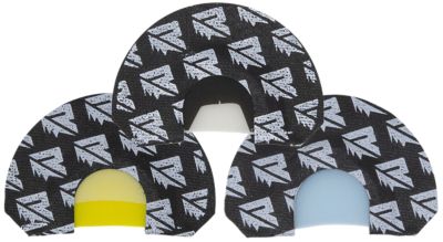 Riven Elk Diaphragm Call, Black/White, 3-Pack