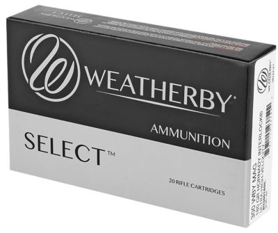 Weatherby Select .300 Weatherby Mag 180-Grain Hornady Interlock Rifle Ammunition, 20 Rounds