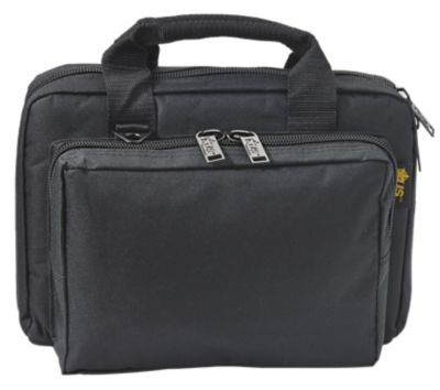 US PeaceKeeper Water-Resistant Polyester Mini Range Bag with 8 Mag Pockets, Black