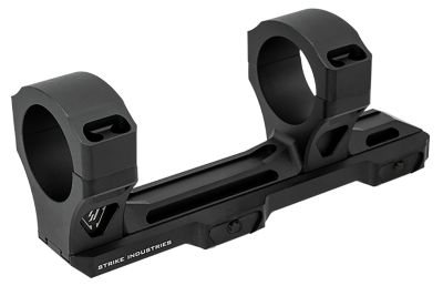 Strike Industries Adjustable Scope Mount/Ring Combo, Black Anodized