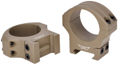 Warne HyperLite Scope Rings, 1 in. Tube, Picatinny/Weaver/Maxima, Dark Earth, Dark Earth Cerakote