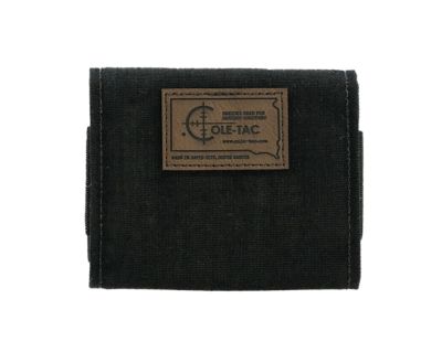 Cole-tac Cordura Hunter Ammo Wallet, Holds 10 Rounds, Black Camo