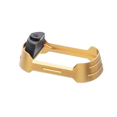 Tyrant CNC Magwell for Glock 43x/48, Gold, 6061 Aluminum
