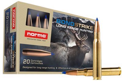 Norma Ammunition Dedicated Hunting Bondstrike Extreme .30-06 Springfield 180-Grain Polymer Tip Rifle Ammunition, 20 Rounds