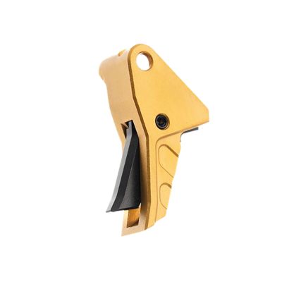 Tyrant CNC I.T.T.S Trigger for Springfield Echelon, Gold/Black, Anodized, Aluminum