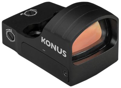 Konus Fission 3.0 Red Dot Sight, 1x, 4 MOA Dot, Matte Black