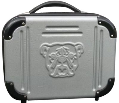 Bulldog 4-Handgun Double Molded Pistol Case, Black/Gray
