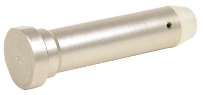 LBE Unlimited H2 Recoil Buffer for AR-15, Carbine Length, Silver, Aluminum