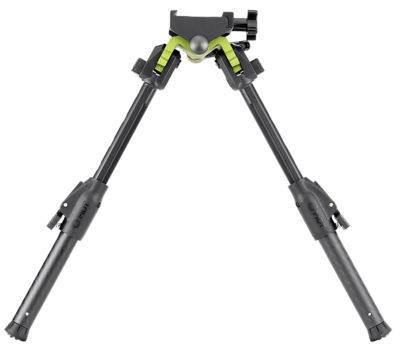 MDT Sporting Goods 4.5 to 9 in. GRND-POD Carbon Fiber/Aluminum Shooting Bipod for Picatinny Rail, Green/Black