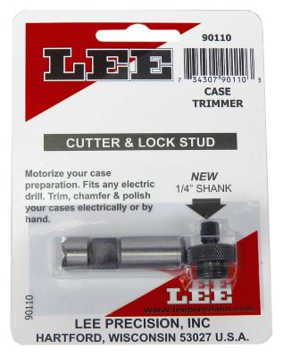 Lee Precision Case Trimmer Cutter & Lock Stud, Stainless Steel