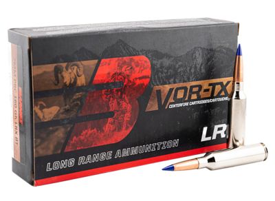 Barnes Bullets 7mm PRC 160-Grain LRX Boat Tail Rifle Ammunition, 20 Rounds